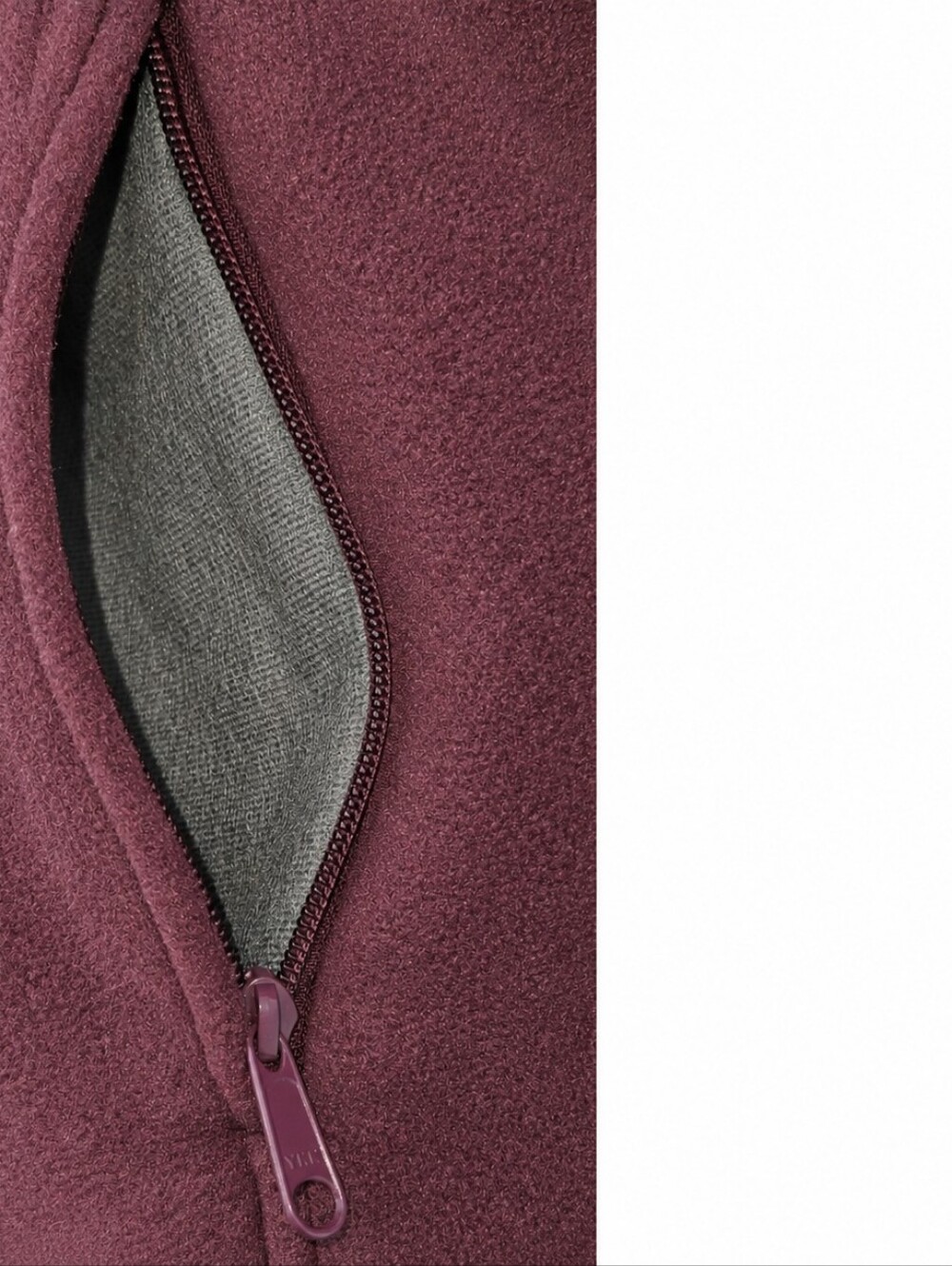 Columbia Sportswear Women’s M Plum Fleece Full Zip 4 Pocket Jacket NWOT - Picture 9 of 14